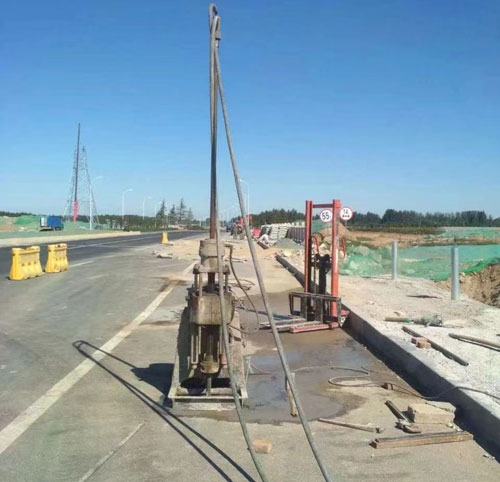 黔东南公路高聚物注浆加固